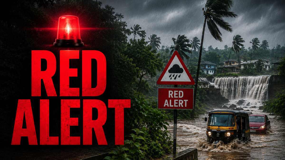 മഴ മുന്നറിയിപ്പില്‍ മാറ്റം; 9 ജില്ലകളില്‍ റെഡ് അലര്‍ട്ട്; അതീവ ജാഗ്രത!
